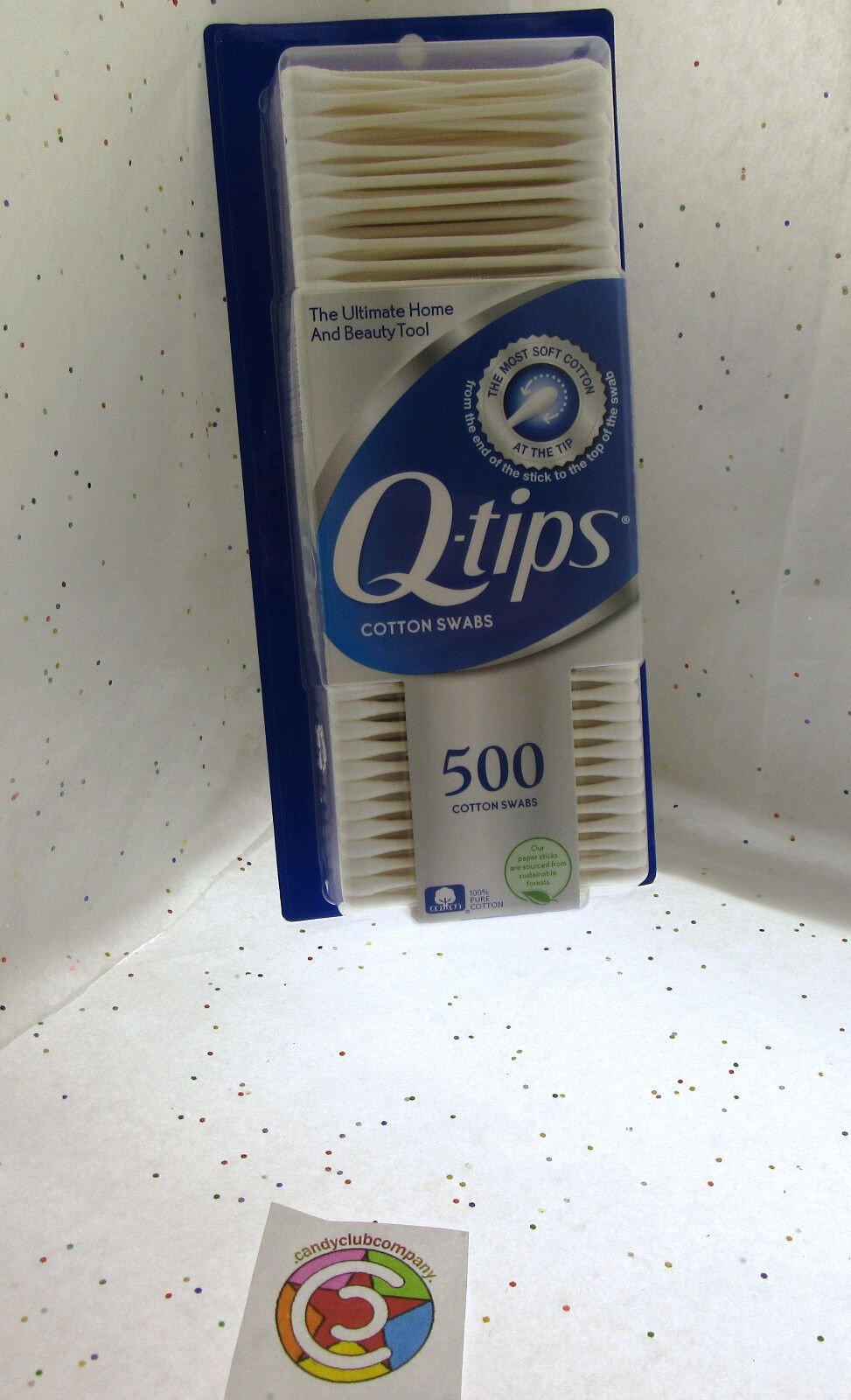 Q-tips 500 Count Cotton Swabs Brand NEW Sealed Sterile Ears