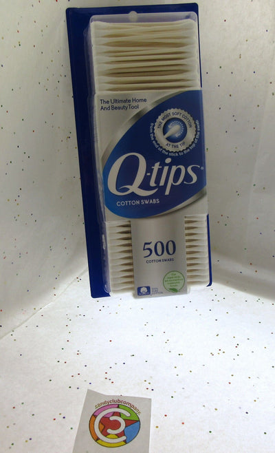 Q-tips 500 Count Cotton Swabs Brand NEW Sealed Sterile Ears