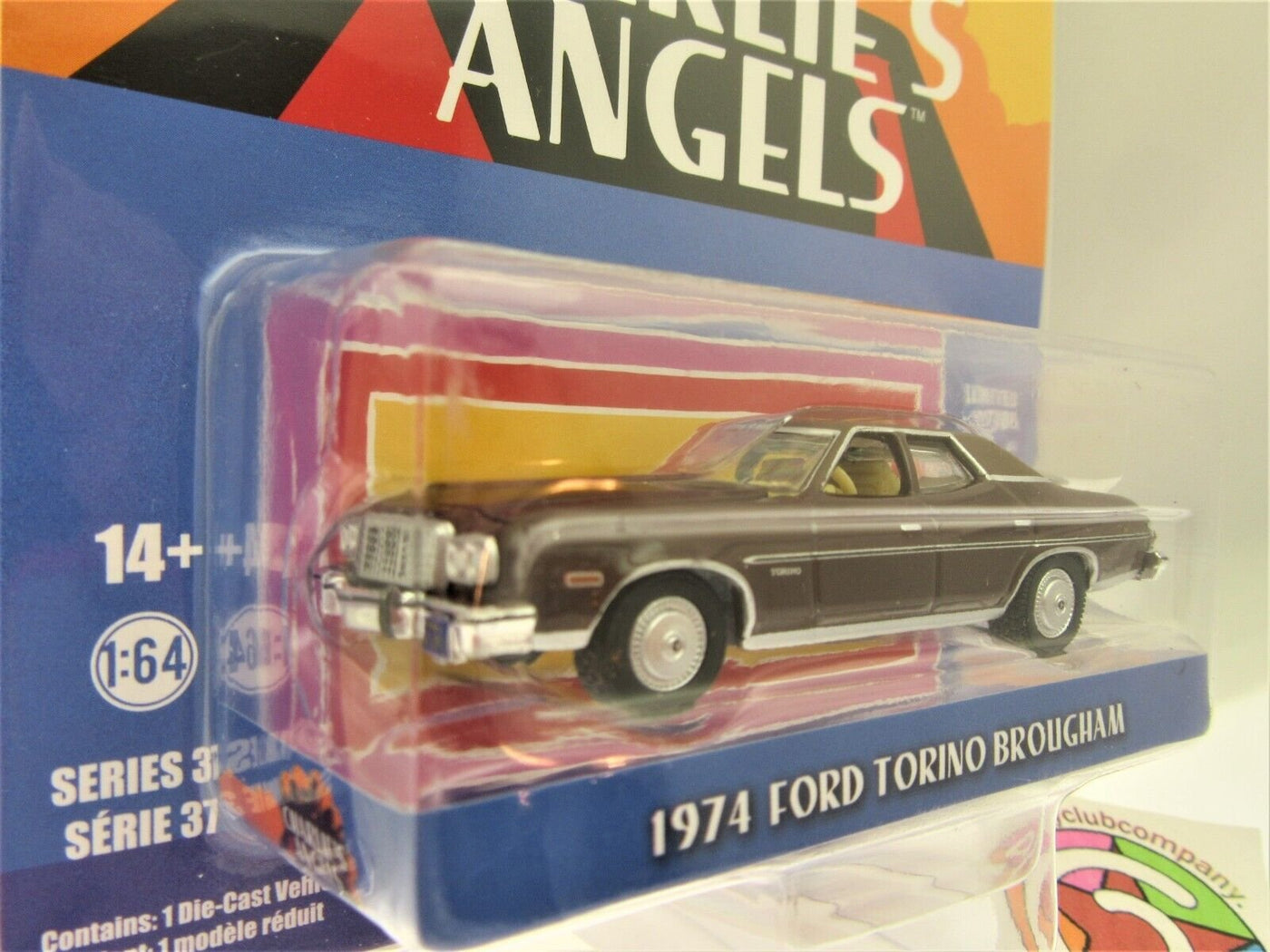 Greenlight Collectables ~ Charlies Angels 1974 Ford Torino Brougham ~ Die Cast