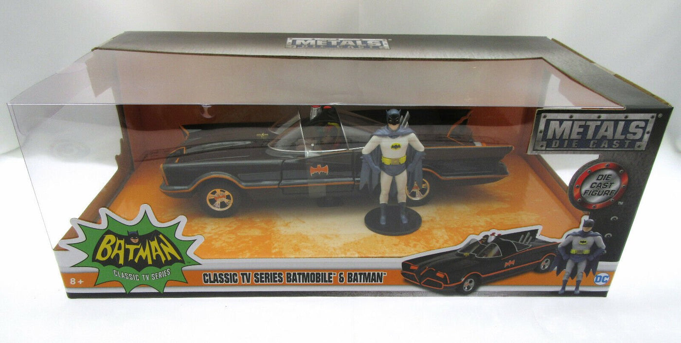 Classic Batmobile ~ 1966 Ford Galaxie ~  Die Cast Car ~ Batman ~ 1:24