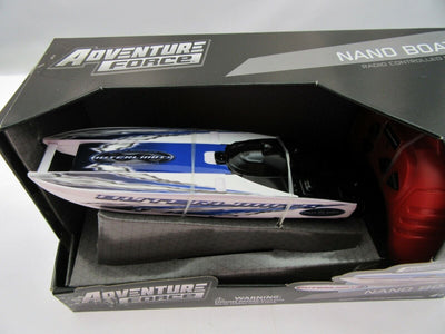 Nano RC Boat Blue World Champion Outterlimits  Adventure Force Radio Controlled