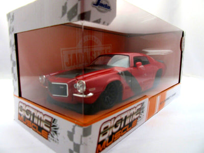 1971 Chevrolet Camaro Red Metal Die Cast Car   1:24