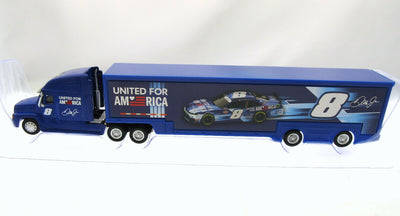 Dale Earnhardt Jr ~ America~ Rig & Car ~ NASCAR Authentics ~ Die Cast 1:64 Scale