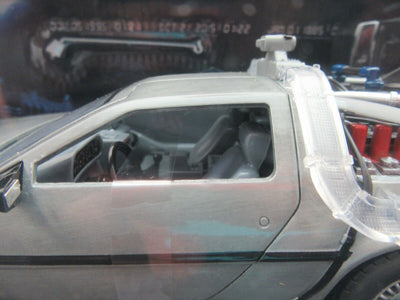 Back to the Future ~ DeLorean Time Machine ~ Metals Die Cast Car ~ 1:24