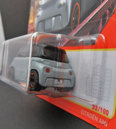 Citroen AMI Gray ~ Electric Urban Mobility Quadricycle ~ 1:64 Scale ~ Matchbox