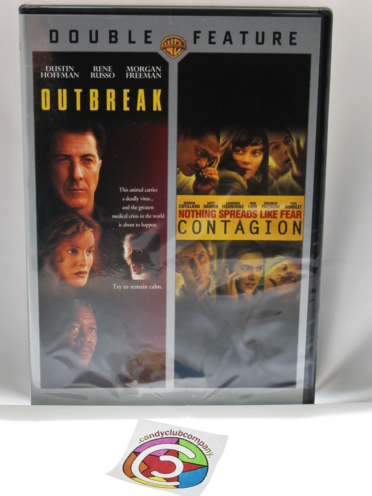 Outbreak 1995 & Contagion 2011 ~ YOU MUST WATCH! ~ Movie ~ New DVD