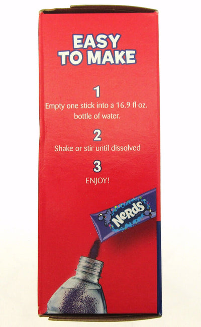 Nerds Drink Mix ~Variety Pack 30 Sticks  ~ Zero Sugar Free ~ 2.9oz Box