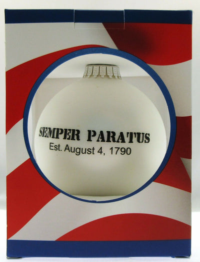 US Coast Guard Christmas Tree Ornament ~ Semper Paratus