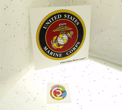 U.S. Marine Corps Decal ~ For Cars or Trucks ~ Military Exterior Decal