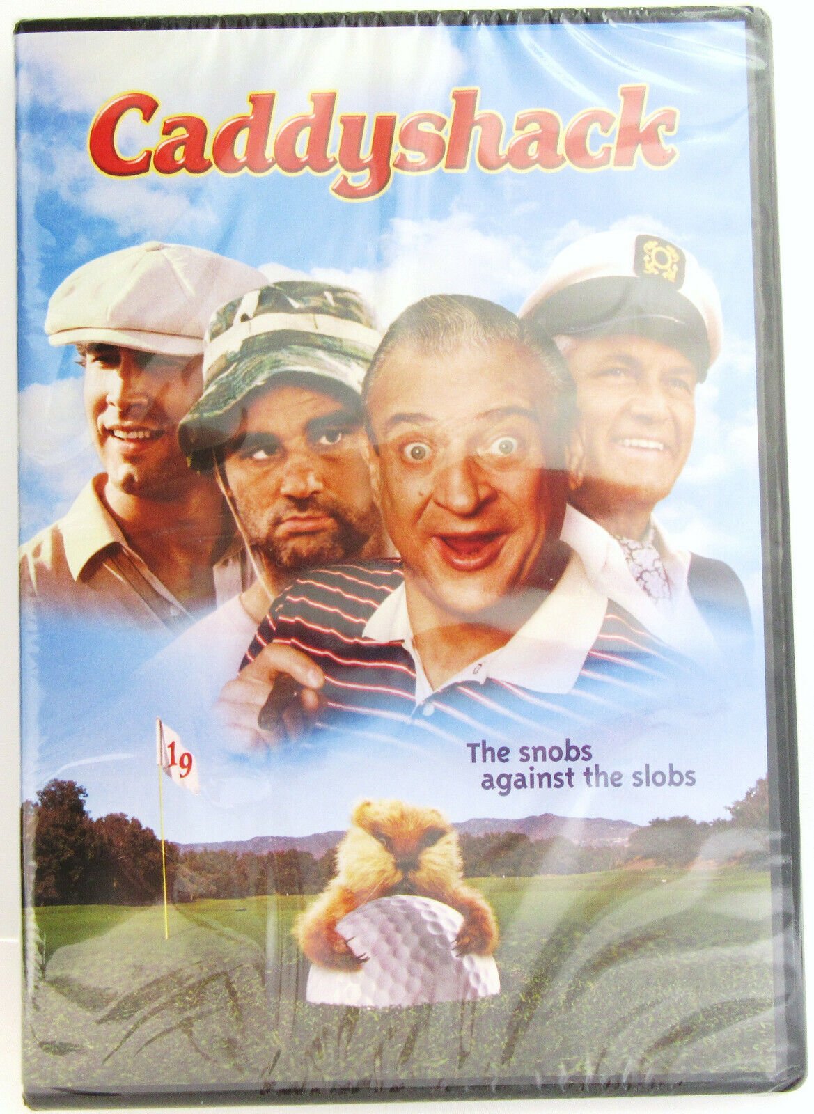 Caddyshack ~ Chevy Chase, Bill Murray, Ted Knight ~ 1980 ~ Movie ~ New DVD