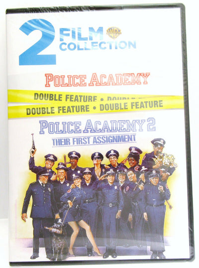Police Academy 1 & 2 ~ 2 Film Collection ~ Steve Guttenberg ~ Movie ~ New DVD