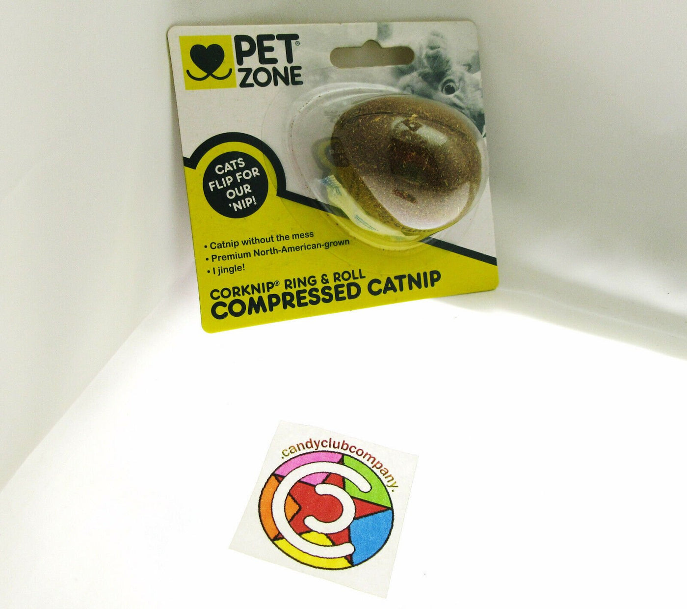 Cat Nip ~ Without The Mess ~ Egg Shaped ~ From Pet Zone
