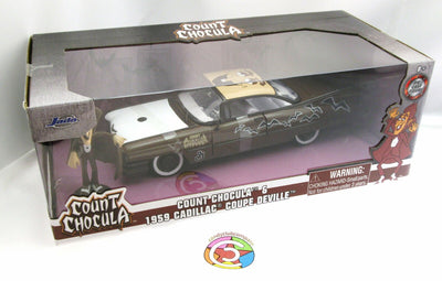 Count Chocula & 1959 Cadillac Coupe Deville~ Die Cast Car ~ 1:24