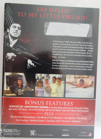 Scarface ~ 1983 ~ Al Pacino, Michelle Pfeiffer ~ Movie ~ New DVD