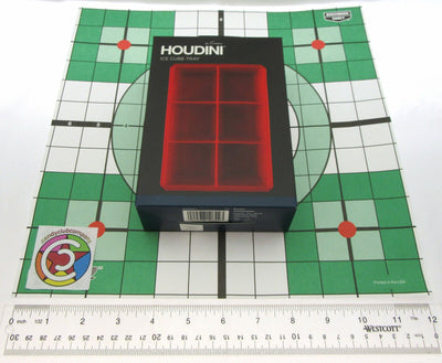 Ice Tray ~ 2 inch Cubes ~ Flexable ~ By Houdini