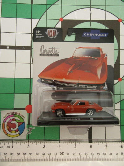 M2 1965 Corvette ~ Burnt Orange ~ Die Cast 1:64