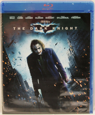 The Dark Knight ~ Batman ~ Christian Bale Heath Ledger ~ Movie ~ New Blu-ray