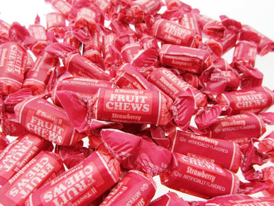 Tootsie Roll Strawberry 16oz Fruit Chews Candy One Pound ~ NEW FLAVOR