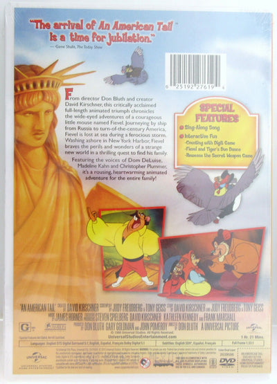 An American Tail & Fievel Goes West ~  1986, 1991 ~ Movie ~ New DVD