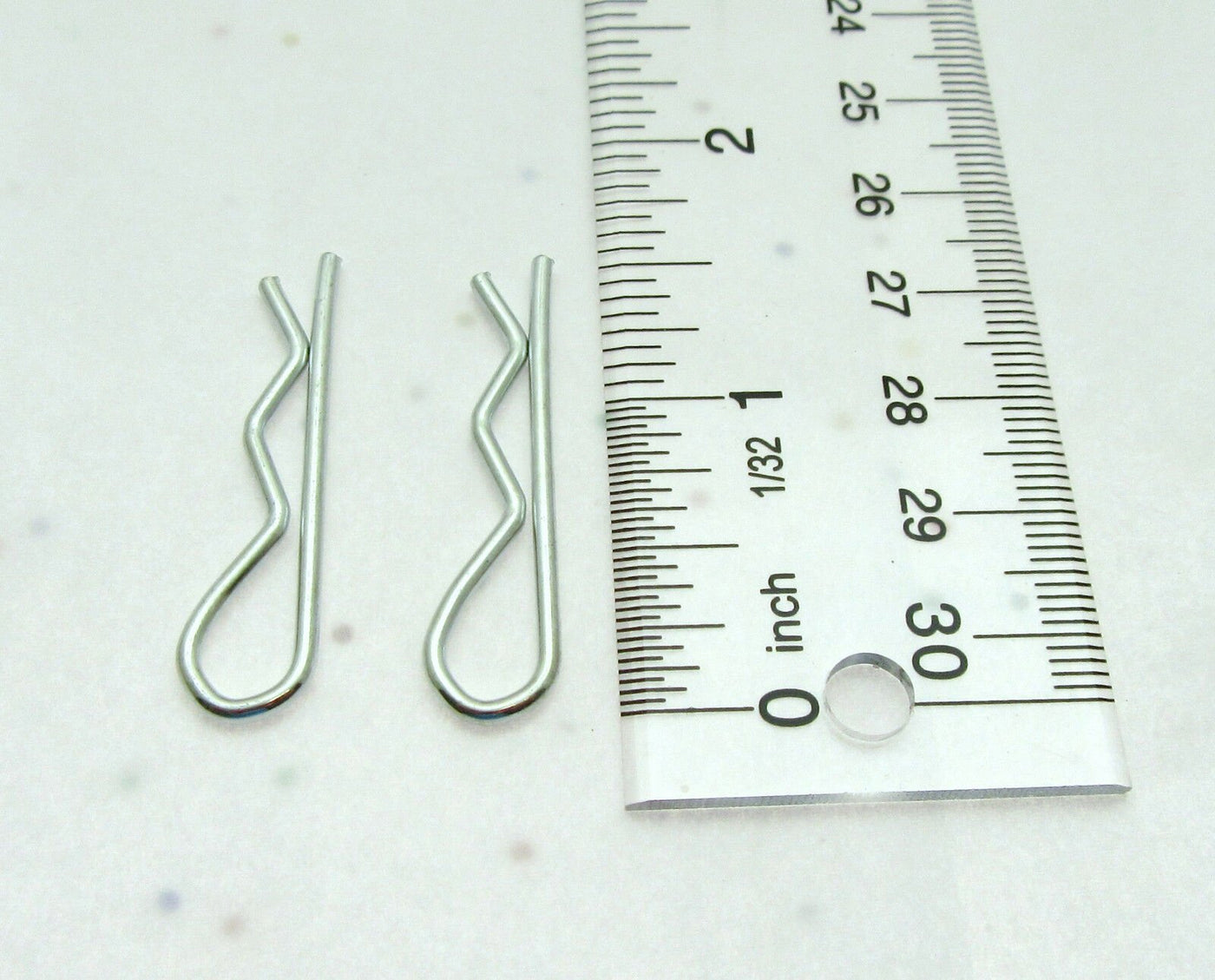 Hitch Pin Clip ~ 5/64 inch Diameter X 1 9/16" length ~ Zinc Plated Spring Steel