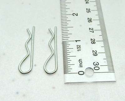 Hitch Pin Clip ~ 5/64 inch Diameter X 1 9/16" length ~ Zinc Plated Spring Steel