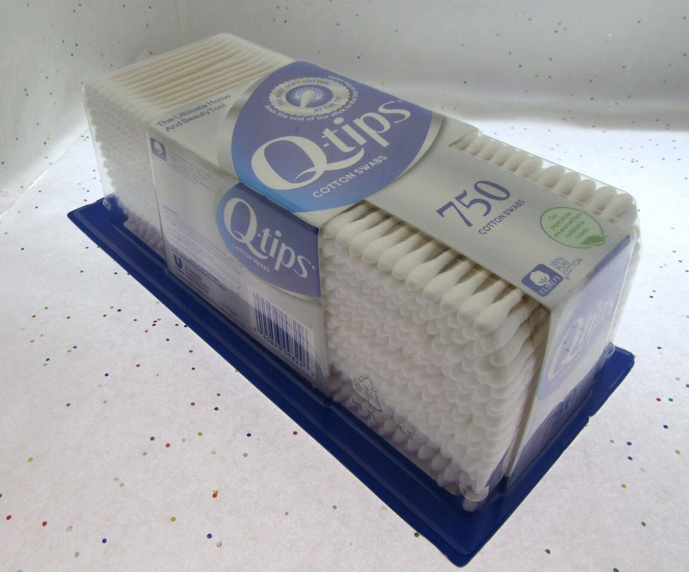 Q-tips 750 Count Cotton Swabs Brand NEW Sealed Sterile Ears