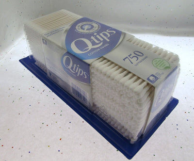 Q-tips 750 Count Cotton Swabs Brand NEW Sealed Sterile Ears