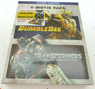 Bumblebee ~ 2018 ~ Plus Transformers 1 2 3 4 & 5 ~ 6 Movie Pack ~ New BLU-RAY