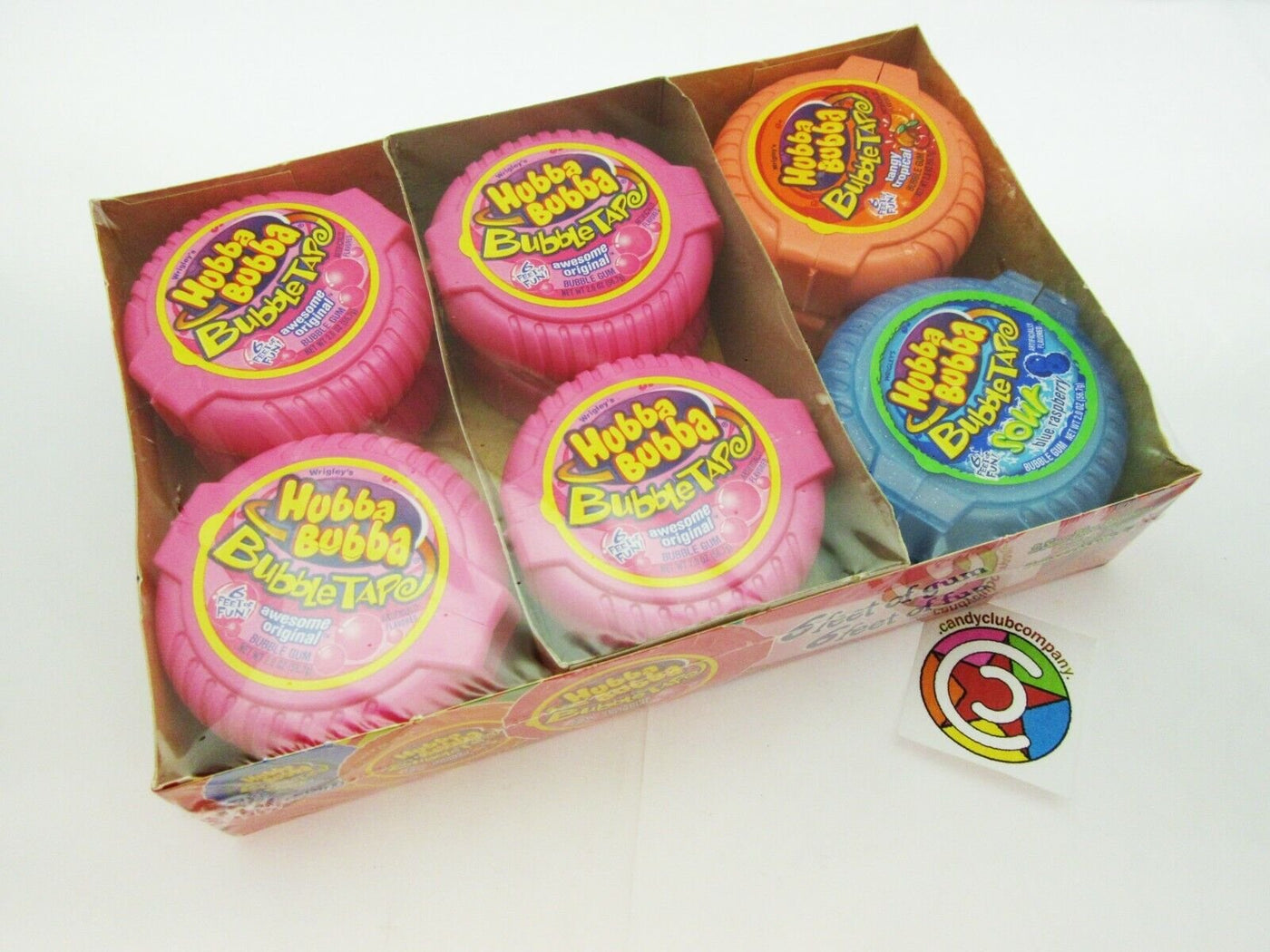Wholesale Hubba Bubba Bubble Tape Orig, Size: 2 Ounce (Pack of 4)