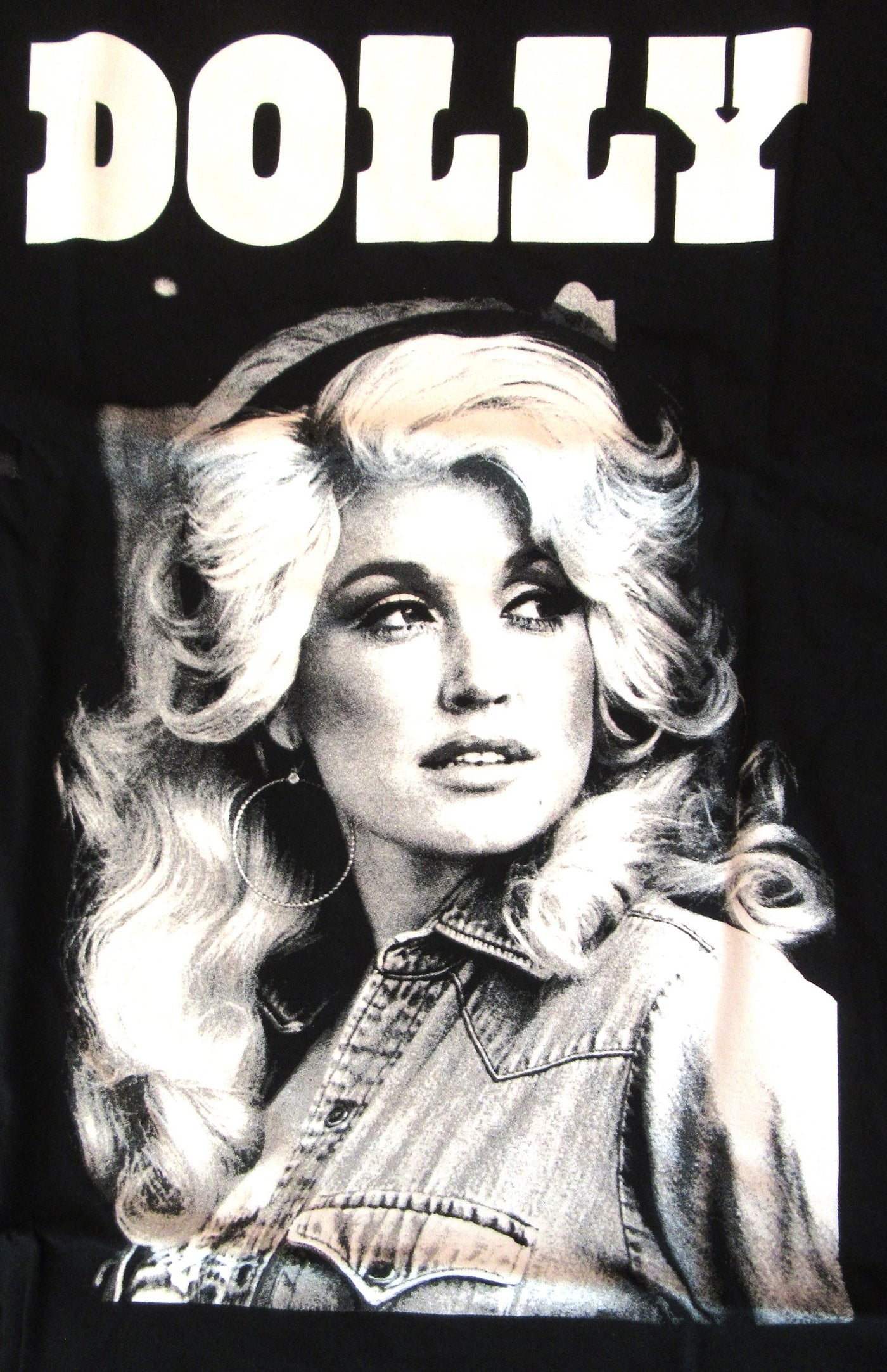 Dolly Parton Extra Large T-Shirt ~ Size XL 46-48 ~ Black T Shirt