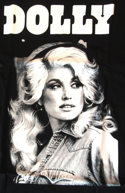 Dolly Parton Extra Large T-Shirt ~ Size XL 46-48 ~ Black T Shirt