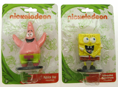 Sponge Bob & Patrick ~ Figurines ~ nickelodeon ~ Collectible Toy