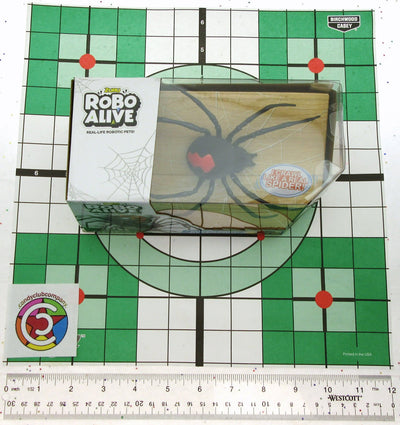 Robo Alive ~ Redback spider ~ Crawles Like A Real Spider ~ By Zuru