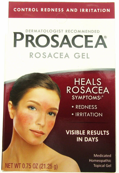 Prosacea ~ Rosacea Gel ~ Control Redness & Irritation ~ 0.75oz