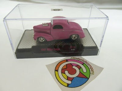 1941 Willys Coupe ~ PINK ~ M2 Details ~ 1:60 scale ~ Die Cast Car