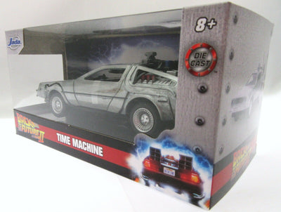 Back to the Future 2 ~ Time Machine ~ Metals Die Cast Car ~ 1:32