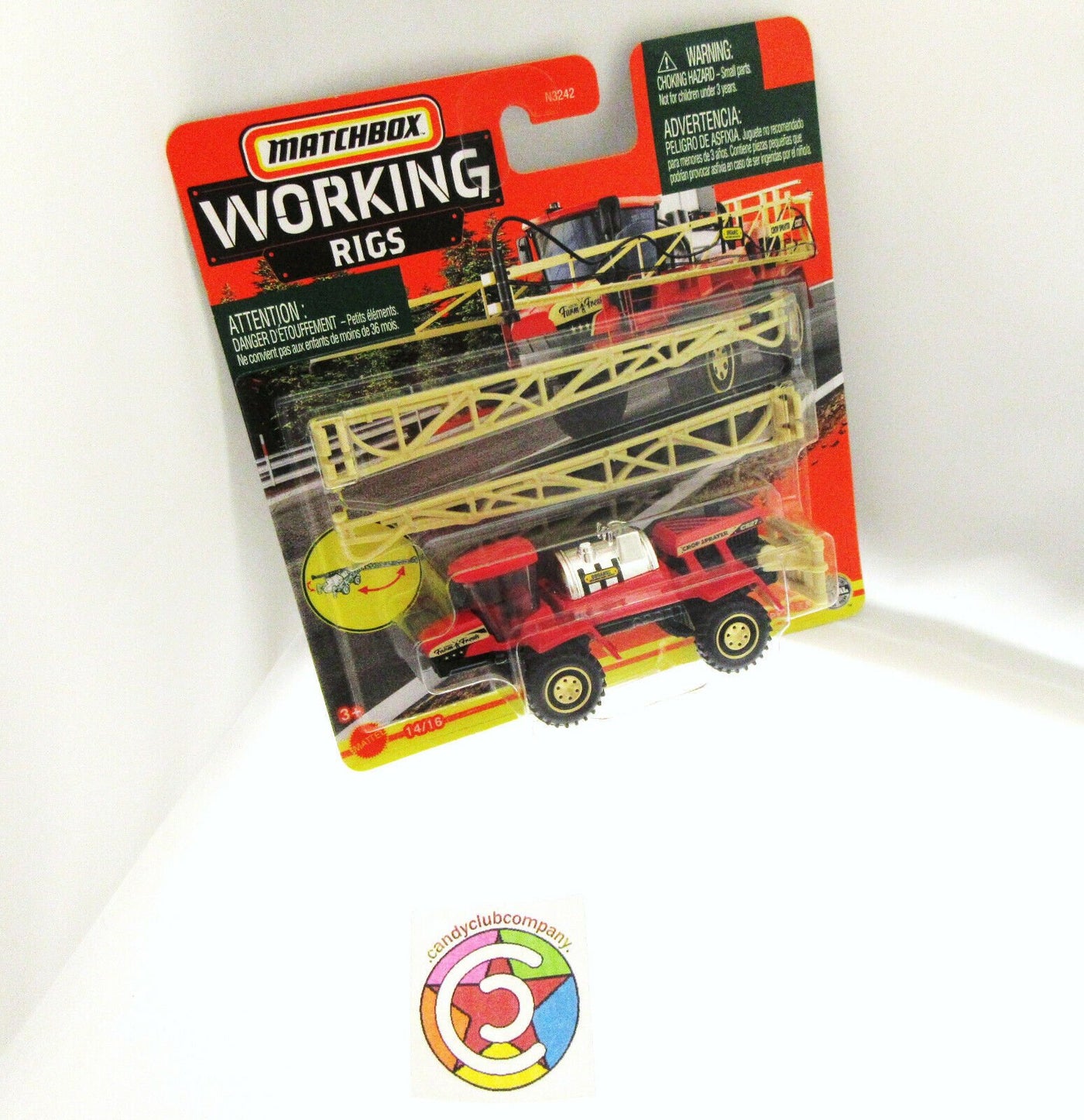 Matchbox Working Rigs ~ Crop Sprayer CS27 ~ Metal