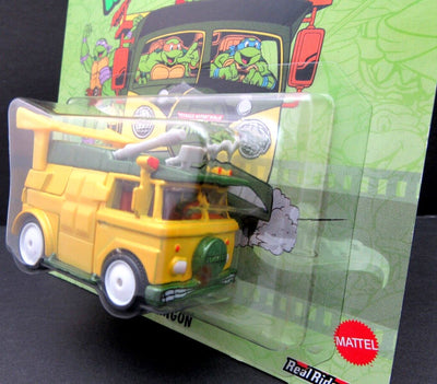 Teenage Mutant Ninja Turtles Party Wagon ~ Hot Wheels Premium ~ Die Cast