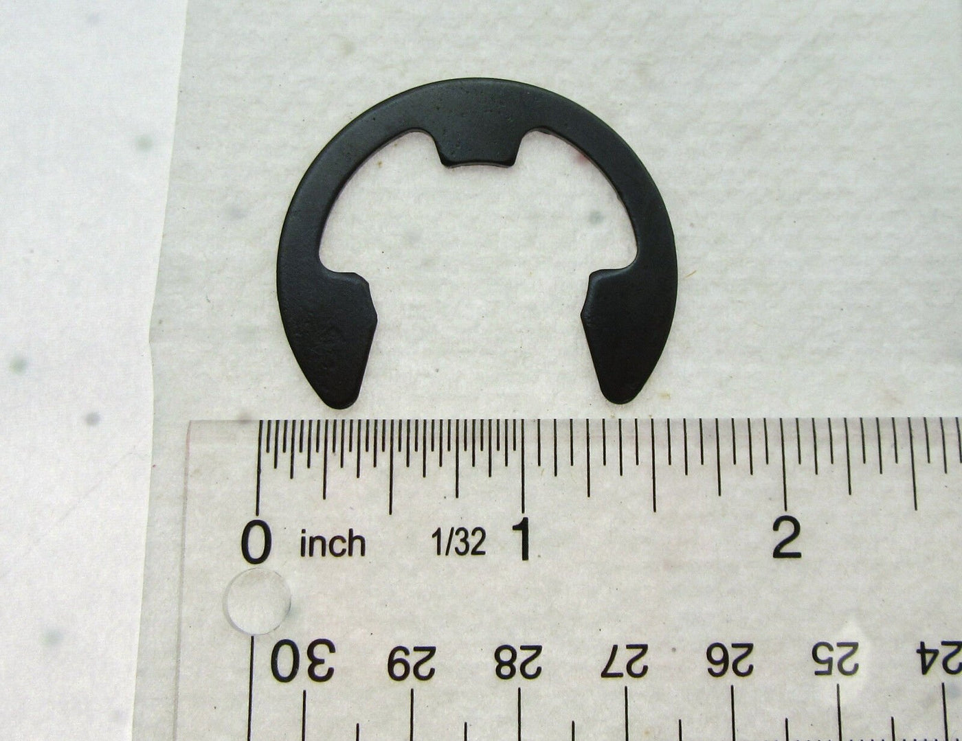 E Clip ~ 7/8 inch ~ Black Oxide Finish ~ Spring Steel
