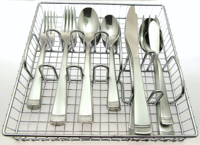 Cambridge Stainless Steel Flatware ~ 45 Piece Set ~ Service For 8