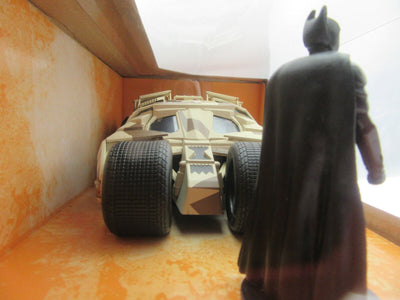 Batmobile ~ The Dark Knight ~ Camo ~  Die Cast Car ~Batman ~ 1:24