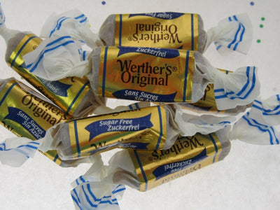 Werther's Sugar Free Creamy Original 16oz Werthers Soft Chewy Candy 1lb Sweets
