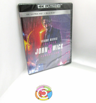 John Wick: Chapter 3 - Parabellum ~ Movie ~ New 4K Ultra HD + Blu-ray