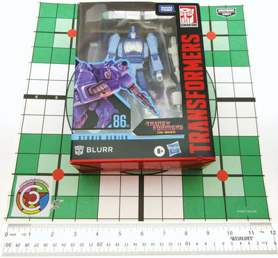 TRANSFORMERS ~ Blurr 86 03 ~ Cybertronic Hovercar ~ Studio Series ~ Hasbro