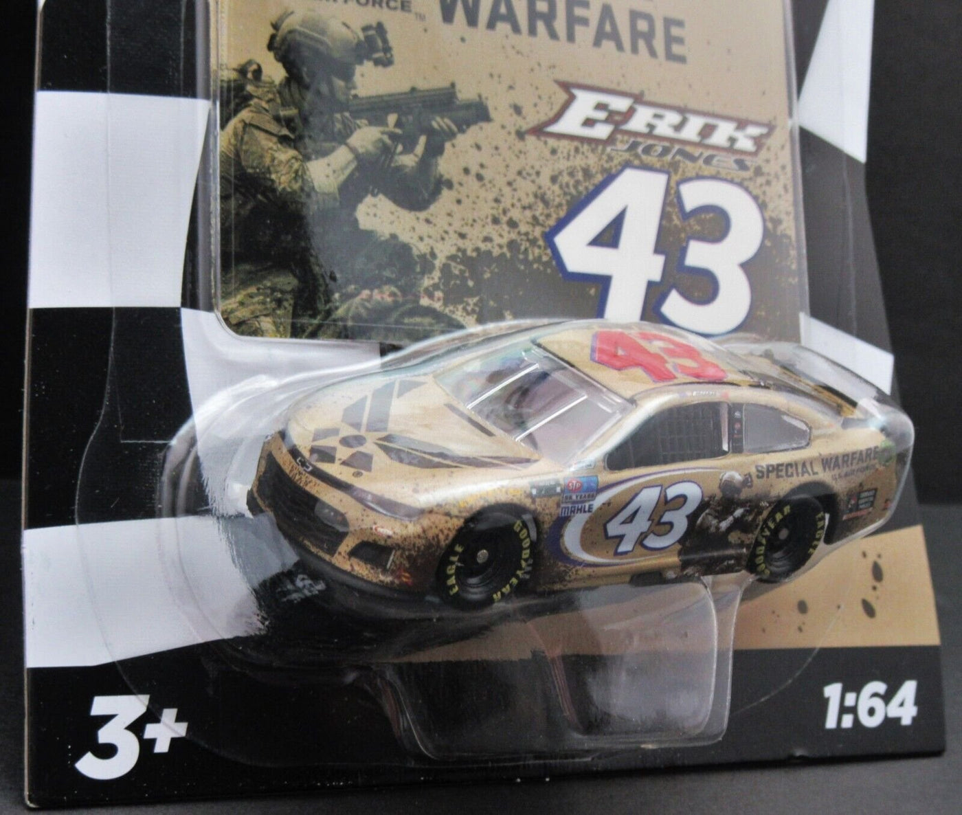 Erik Jones Special Warfare NASCAR Authentics ~ w/Sticker ~ Die Cast 1:64 Scale