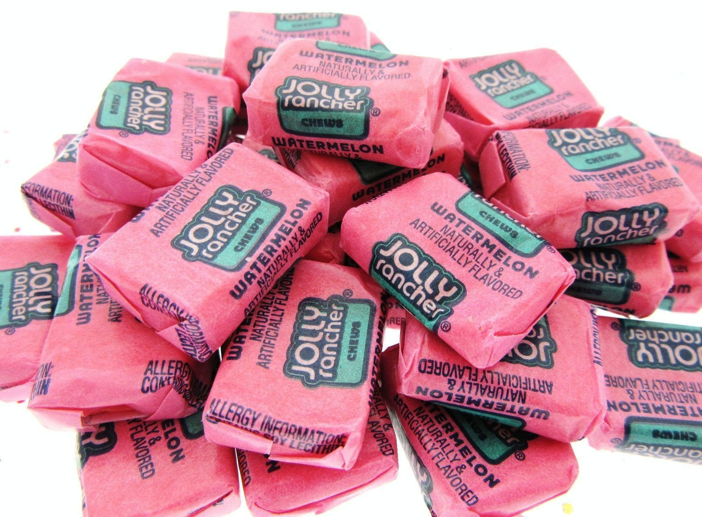 Jolly Rancher Chews Watermelon ~ 1 lb candy ~ One Pound sweets