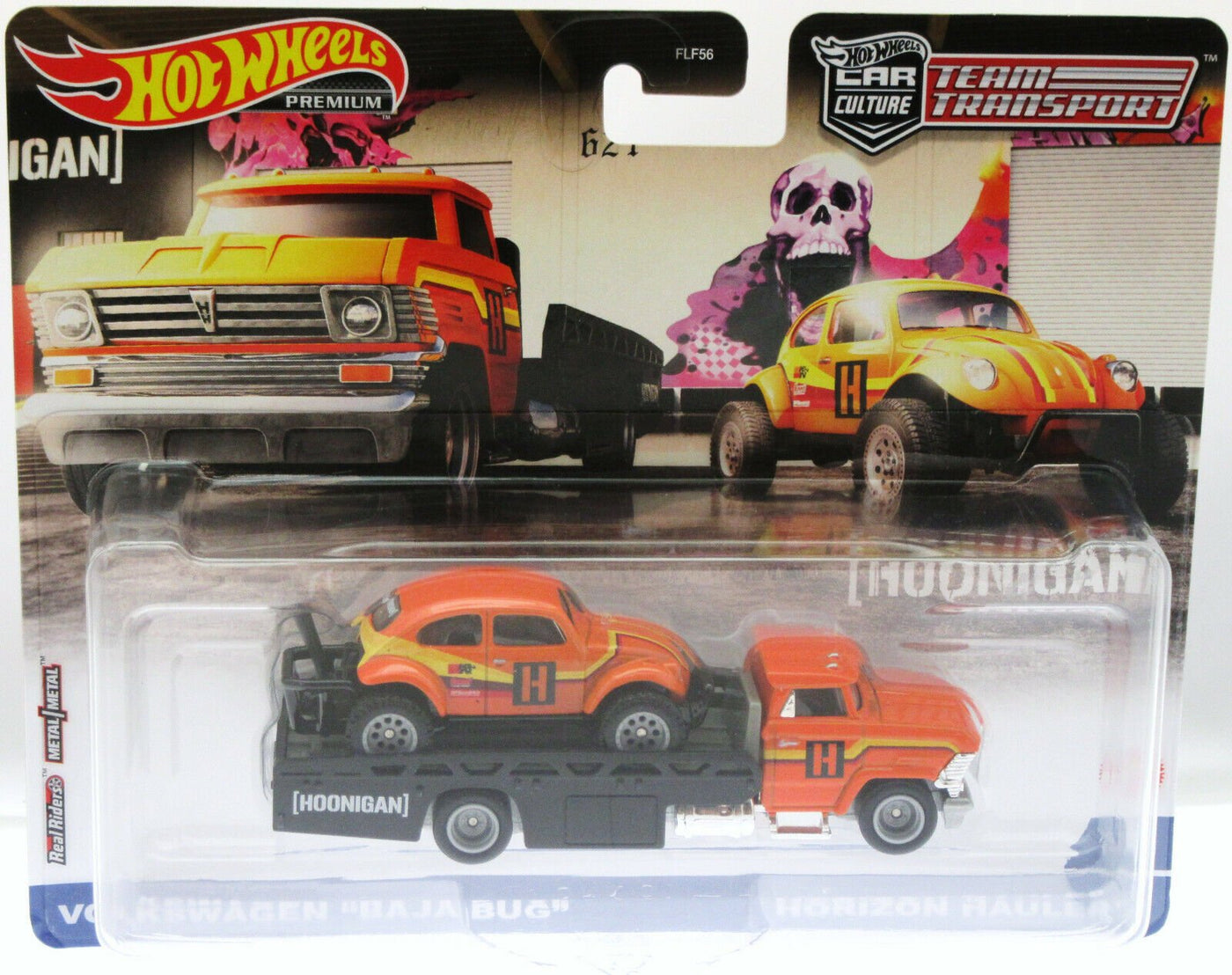 Volkswagen "Baja Bug" & Horizon Hauler ~ Hot wheels ~ Team Transport