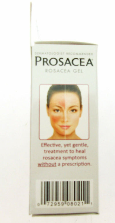 Prosacea ~ Rosacea Gel ~ Control Redness & Irritation ~ 0.75oz