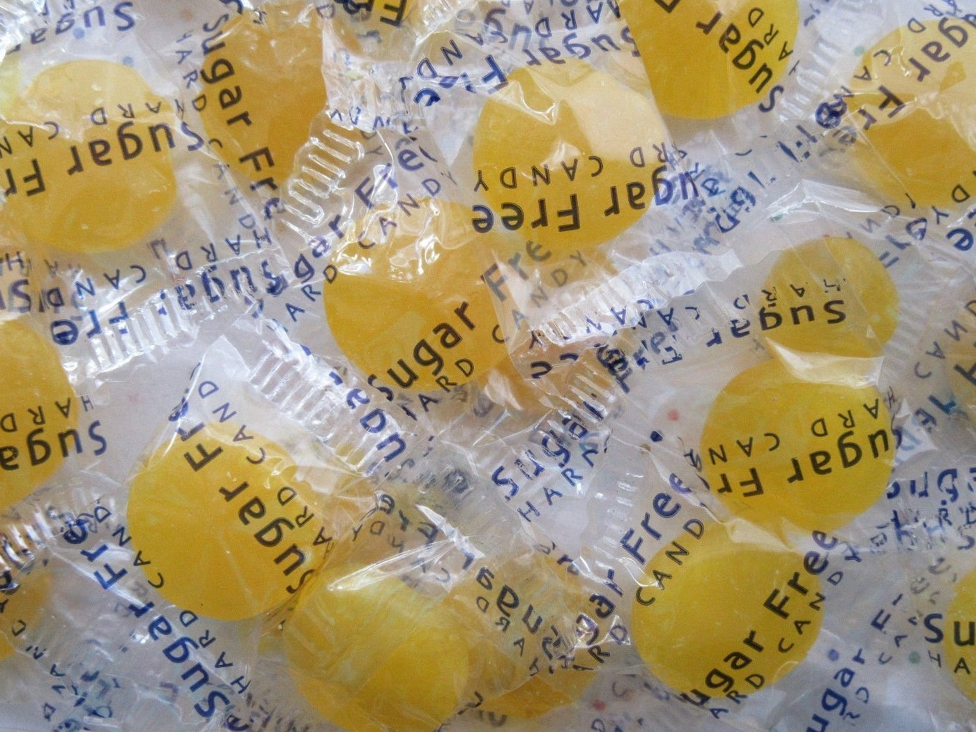 Coastal Bay Fat / SUGAR FREE Lemon 8oz Flavored Hard Candy Candies BFR