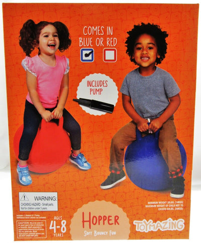 Toymazing  Blue Hopper Balloon ~ For Children between 32 - 64lbs